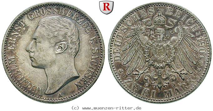 Klicken Sie auf das Bild um es auf Ihrem Rechner zu speichern deutsches-kaiserreich-wilhelm-ernst-2-mark/86815.jpg