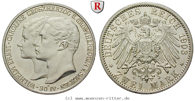 Klicken Sie auf das Bild um es auf Ihrem Rechner zu speichern deutsches-kaiserreich-wilhelm-ernst-2-mark/94953.jpg