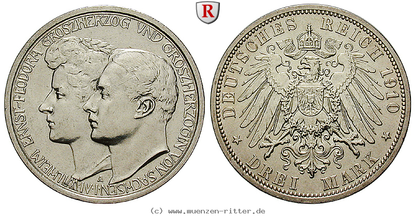 Klicken Sie auf das Bild um es auf Ihrem Rechner zu speichern deutsches-kaiserreich-wilhelm-ernst-3-mark/101700.jpg