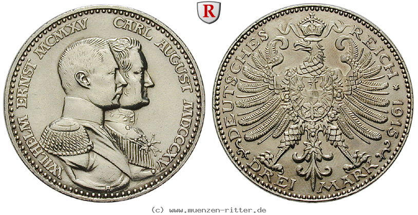 Klicken Sie auf das Bild um es auf Ihrem Rechner zu speichern deutsches-kaiserreich-wilhelm-ernst-3-mark/101704.jpg
