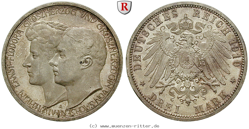 Klicken Sie auf das Bild um es auf Ihrem Rechner zu speichern deutsches-kaiserreich-wilhelm-ernst-3-mark/102617.jpg