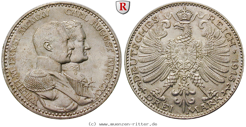 Klicken Sie auf das Bild um es auf Ihrem Rechner zu speichern deutsches-kaiserreich-wilhelm-ernst-3-mark/26751.jpg