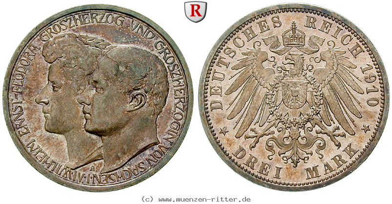 Klicken Sie auf das Bild um es auf Ihrem Rechner zu speichern deutsches-kaiserreich-wilhelm-ernst-3-mark/28895.jpg
