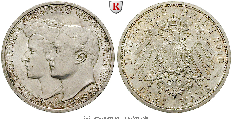 Klicken Sie auf das Bild um es auf Ihrem Rechner zu speichern deutsches-kaiserreich-wilhelm-ernst-3-mark/35056.jpg