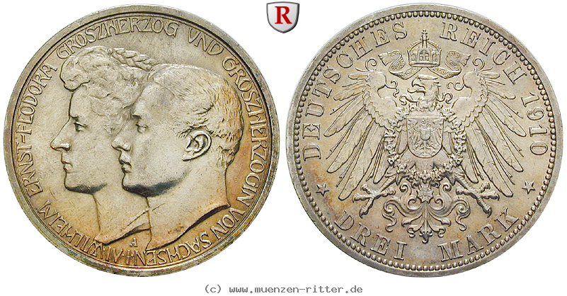 Klicken Sie auf das Bild um es auf Ihrem Rechner zu speichern deutsches-kaiserreich-wilhelm-ernst-3-mark/55473.jpg