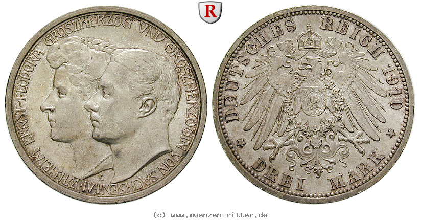 deutsches-kaiserreich-wilhelm-ernst-3-mark/60355.jpg