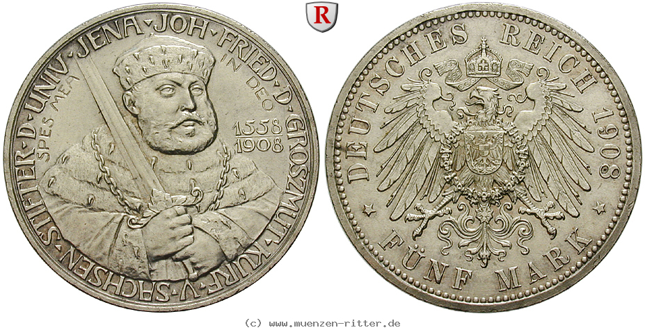 Klicken Sie auf das Bild um es auf Ihrem Rechner zu speichern deutsches-kaiserreich-wilhelm-ernst-5-mark/53410.jpg