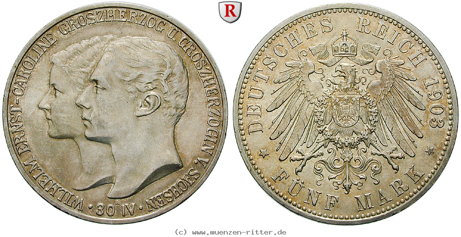 Klicken Sie auf das Bild um es auf Ihrem Rechner zu speichern deutsches-kaiserreich-wilhelm-ernst-5-mark/68126.jpg