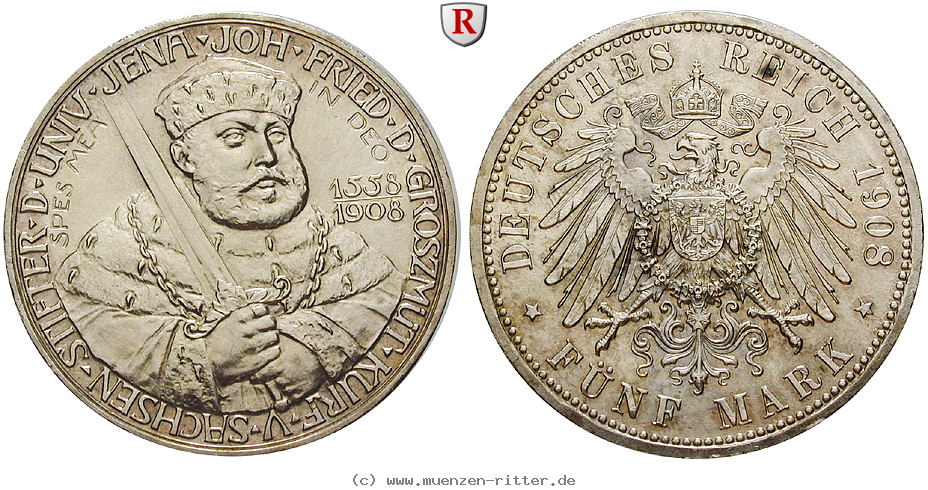 Klicken Sie auf das Bild um es auf Ihrem Rechner zu speichern deutsches-kaiserreich-wilhelm-ernst-5-mark/68153.jpg