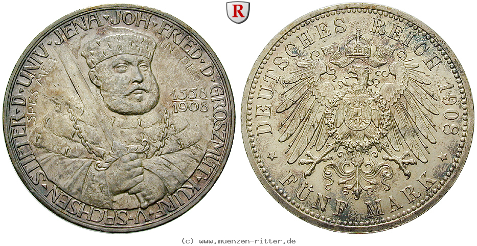 Klicken Sie auf das Bild um es auf Ihrem Rechner zu speichern deutsches-kaiserreich-wilhelm-ernst-5-mark/71162.jpg