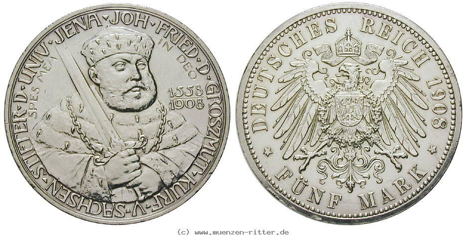 Klicken Sie auf das Bild um es auf Ihrem Rechner zu speichern deutsches-kaiserreich-wilhelm-ernst-5-mark/73157.jpg