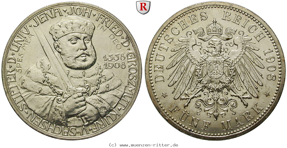 Klicken Sie auf das Bild um es auf Ihrem Rechner zu speichern deutsches-kaiserreich-wilhelm-ernst-5-mark/98173.jpg