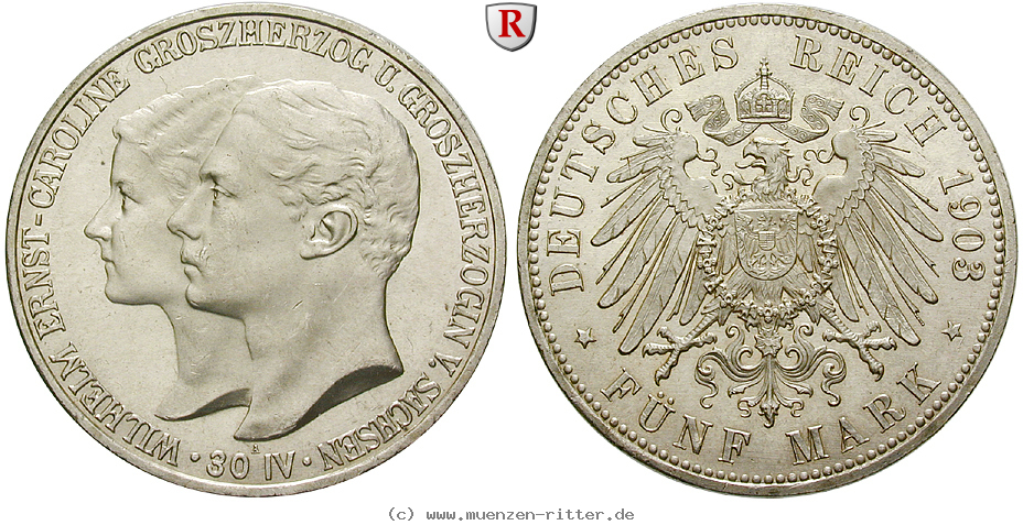 Klicken Sie auf das Bild um es auf Ihrem Rechner zu speichern deutsches-kaiserreich-wilhelm-ernst-5-mark/ejae7716.jpg