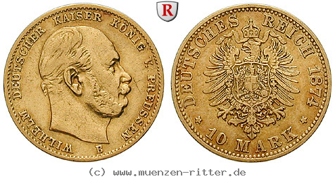 Klicken Sie auf das Bild um es auf Ihrem Rechner zu speichern deutsches-kaiserreich-wilhelm-i-10-mark/70233.jpg