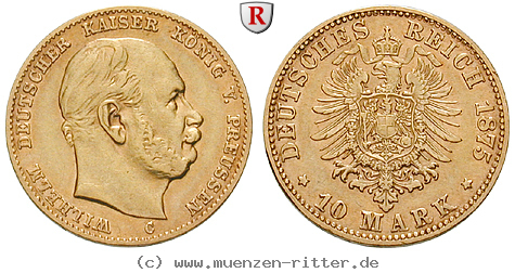 Klicken Sie auf das Bild um es auf Ihrem Rechner zu speichern deutsches-kaiserreich-wilhelm-i-10-mark/75198.jpg