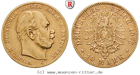 Klicken Sie auf das Bild um es auf Ihrem Rechner zu speichern deutsches-kaiserreich-wilhelm-i-10-mark/76835.jpg