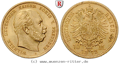Klicken Sie auf das Bild um es auf Ihrem Rechner zu speichern deutsches-kaiserreich-wilhelm-i-10-mark/j242.jpg