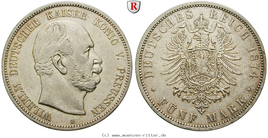 Klicken Sie auf das Bild um es auf Ihrem Rechner zu speichern deutsches-kaiserreich-wilhelm-i-5-mark/33828.jpg