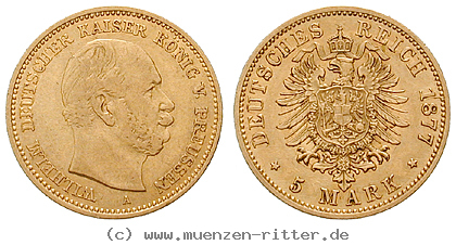 Klicken Sie auf das Bild um es auf Ihrem Rechner zu speichern deutsches-kaiserreich-wilhelm-i-5-mark/50140.jpg