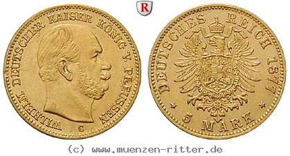 Klicken Sie auf das Bild um es auf Ihrem Rechner zu speichern deutsches-kaiserreich-wilhelm-i-5-mark/51649.jpg