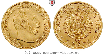 Klicken Sie auf das Bild um es auf Ihrem Rechner zu speichern deutsches-kaiserreich-wilhelm-i-5-mark/71568.jpg