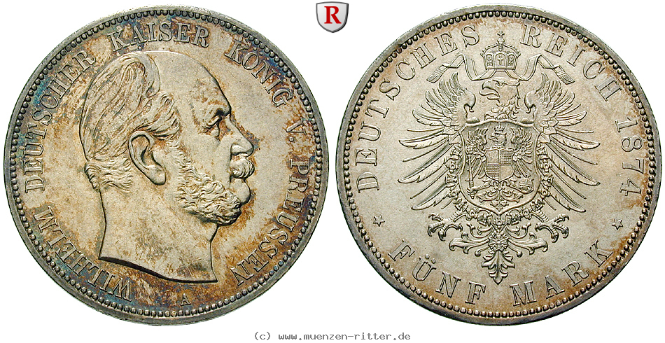Klicken Sie auf das Bild um es auf Ihrem Rechner zu speichern deutsches-kaiserreich-wilhelm-i-5-mark/73084.jpg