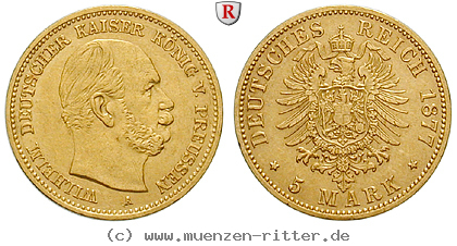 Klicken Sie auf das Bild um es auf Ihrem Rechner zu speichern deutsches-kaiserreich-wilhelm-i-5-mark/79586.jpg