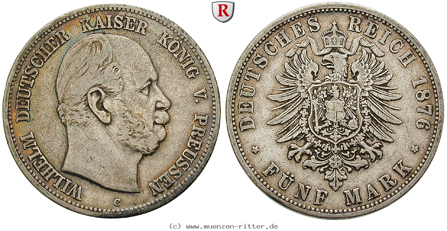 Klicken Sie auf das Bild um es auf Ihrem Rechner zu speichern deutsches-kaiserreich-wilhelm-i-5-mark/99830.jpg