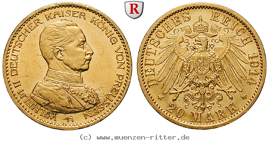 Klicken Sie auf das Bild um es auf Ihrem Rechner zu speichern deutsches-kaiserreich-wilhelm-ii-20-mark/101541.jpg