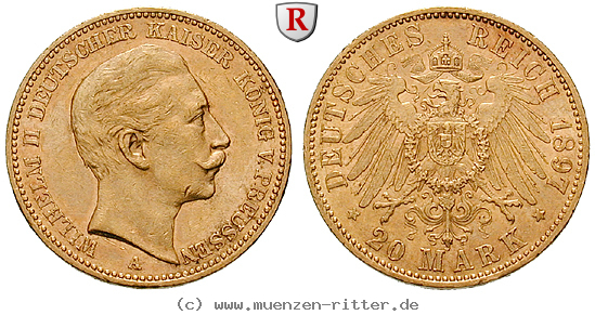 Klicken Sie auf das Bild um es auf Ihrem Rechner zu speichern deutsches-kaiserreich-wilhelm-ii-20-mark/33214.jpg