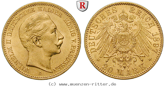 Klicken Sie auf das Bild um es auf Ihrem Rechner zu speichern deutsches-kaiserreich-wilhelm-ii-20-mark/94715.jpg