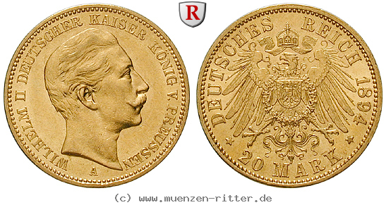 Klicken Sie auf das Bild um es auf Ihrem Rechner zu speichern deutsches-kaiserreich-wilhelm-ii-20-mark/94716.jpg