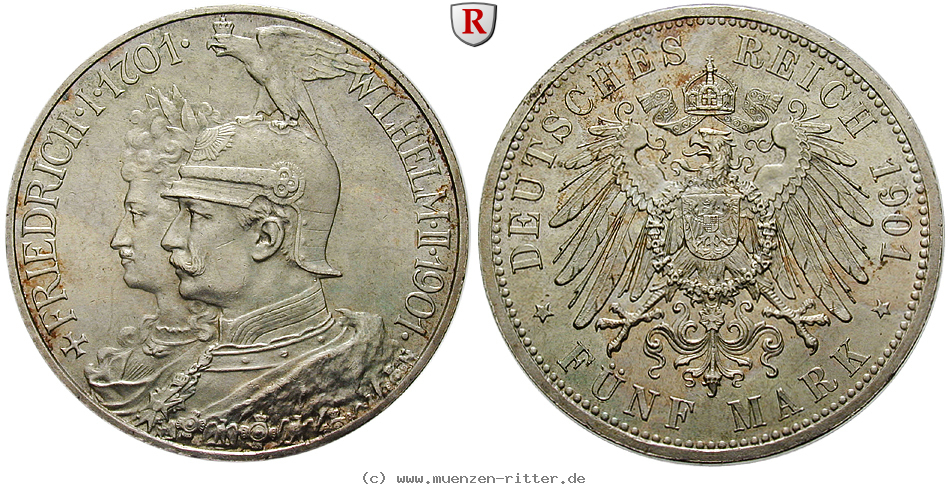 Klicken Sie auf das Bild um es auf Ihrem Rechner zu speichern deutsches-kaiserreich-wilhelm-ii-5-mark/101678.jpg