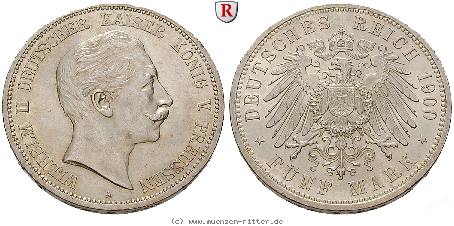 Klicken Sie auf das Bild um es auf Ihrem Rechner zu speichern deutsches-kaiserreich-wilhelm-ii-5-mark/20519.jpg
