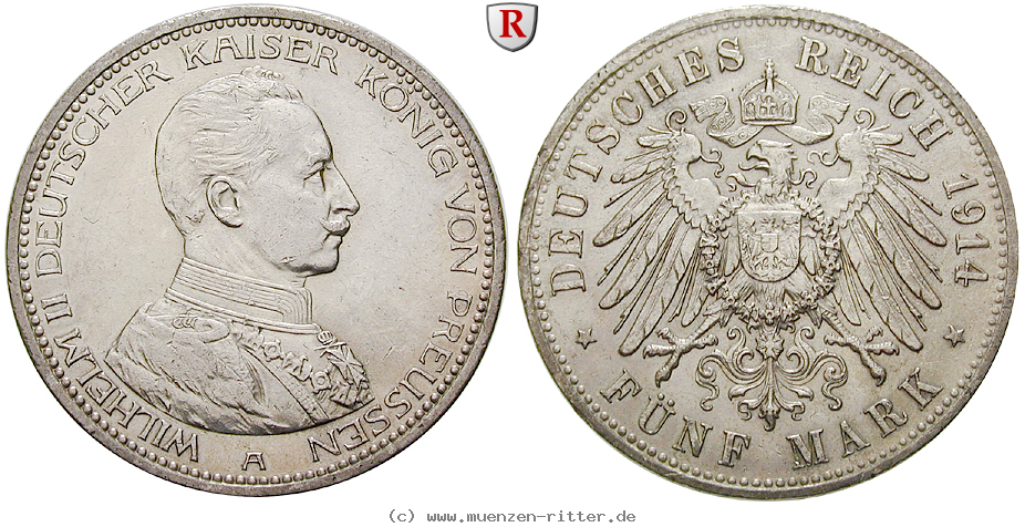 Klicken Sie auf das Bild um es auf Ihrem Rechner zu speichern deutsches-kaiserreich-wilhelm-ii-5-mark/26695.jpg