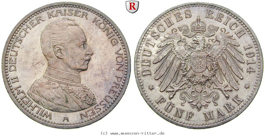 Klicken Sie auf das Bild um es auf Ihrem Rechner zu speichern deutsches-kaiserreich-wilhelm-ii-5-mark/26697.jpg