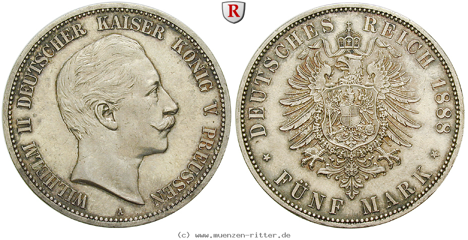 Klicken Sie auf das Bild um es auf Ihrem Rechner zu speichern deutsches-kaiserreich-wilhelm-ii-5-mark/52843.jpg