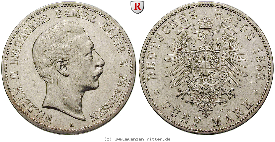 Klicken Sie auf das Bild um es auf Ihrem Rechner zu speichern deutsches-kaiserreich-wilhelm-ii-5-mark/53372.jpg