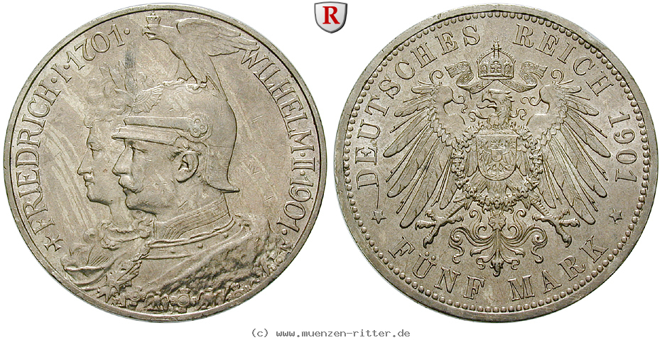 Klicken Sie auf das Bild um es auf Ihrem Rechner zu speichern deutsches-kaiserreich-wilhelm-ii-5-mark/60252.jpg