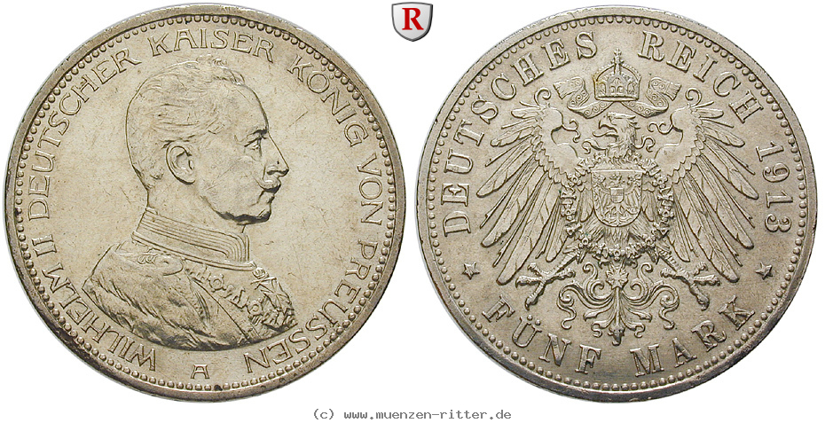 Klicken Sie auf das Bild um es auf Ihrem Rechner zu speichern deutsches-kaiserreich-wilhelm-ii-5-mark/60375.jpg