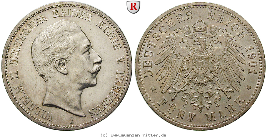 Klicken Sie auf das Bild um es auf Ihrem Rechner zu speichern deutsches-kaiserreich-wilhelm-ii-5-mark/84883.jpg