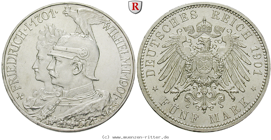 Klicken Sie auf das Bild um es auf Ihrem Rechner zu speichern deutsches-kaiserreich-wilhelm-ii-5-mark/ejae11439.jpg