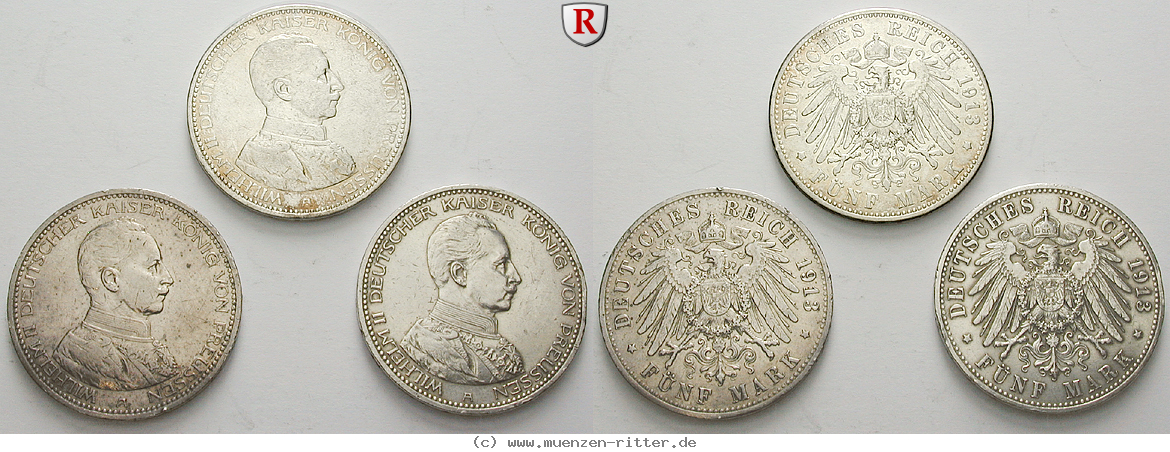 deutsches-kaiserreich-wilhelm-ii-satz/75716.jpg
