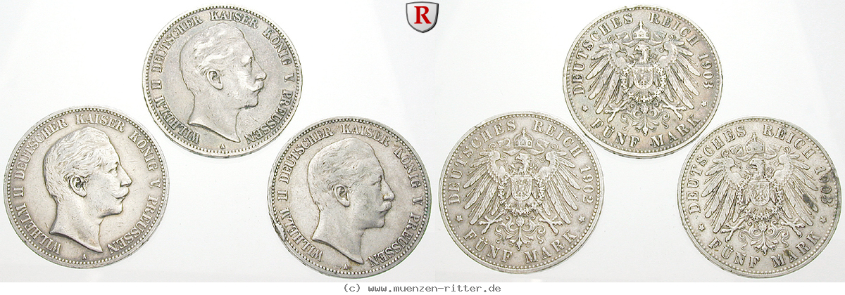 deutsches-kaiserreich-wilhelm-ii-satz/76115.jpg