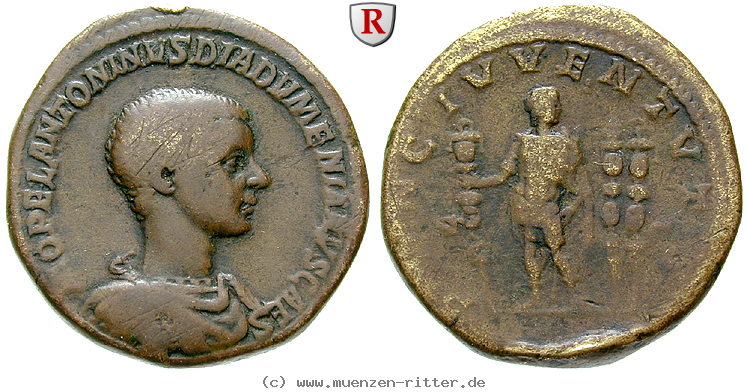 Klicken Sie auf das Bild um es auf Ihrem Rechner zu speichern diadumenianus-caesar-sesterz/49100a.jpg