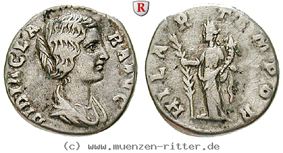 Klicken Sie auf das Bild um es auf Ihrem Rechner zu speichern didia-clara-tochter-des-didius-julianus-denar/72641.jpg