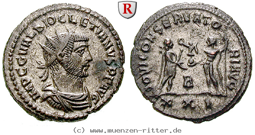 Klicken Sie auf das Bild um es auf Ihrem Rechner zu speichern diocletianus-antoninian/23948.jpg