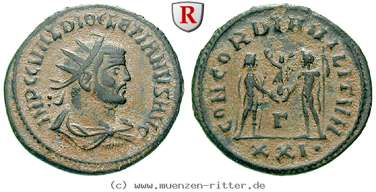 Klicken Sie auf das Bild um es auf Ihrem Rechner zu speichern diocletianus-antoninian/32500.jpg