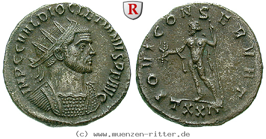 Klicken Sie auf das Bild um es auf Ihrem Rechner zu speichern diocletianus-antoninian/67623.jpg