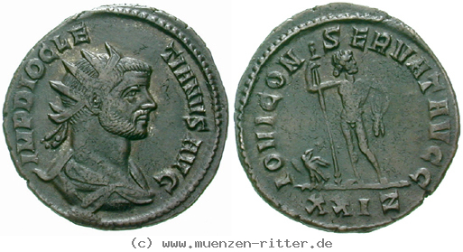 Klicken Sie auf das Bild um es auf Ihrem Rechner zu speichern diocletianus-antoninian/erom4500.jpg